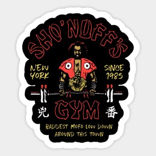 SHO'NUFF Sticker